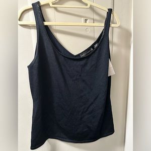 Black beaded evening by Dana Buchman